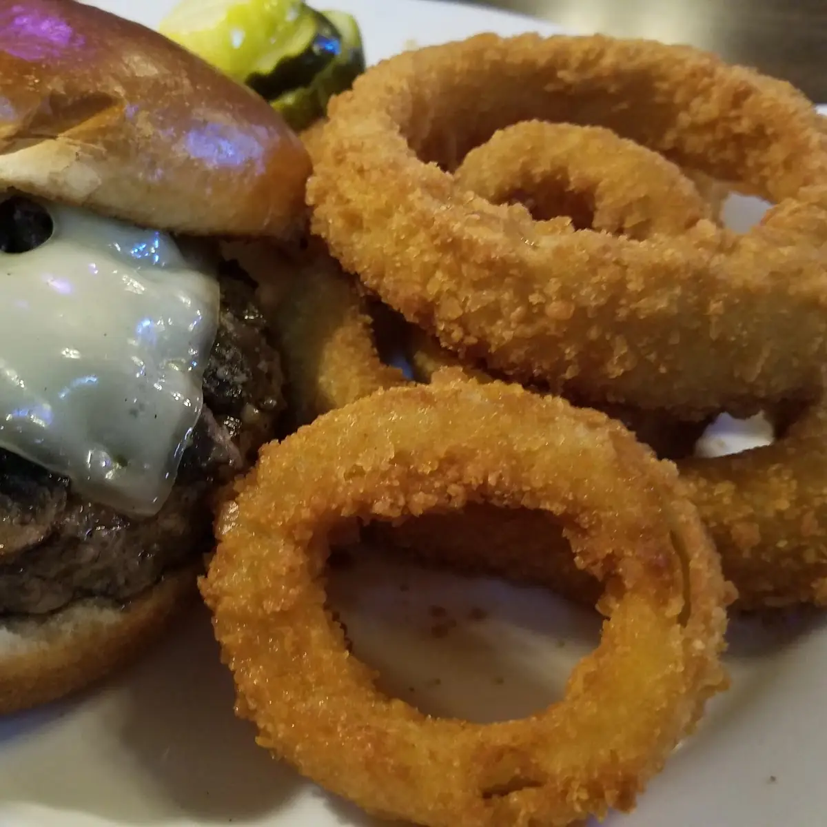 Mushroom Swiss Burger