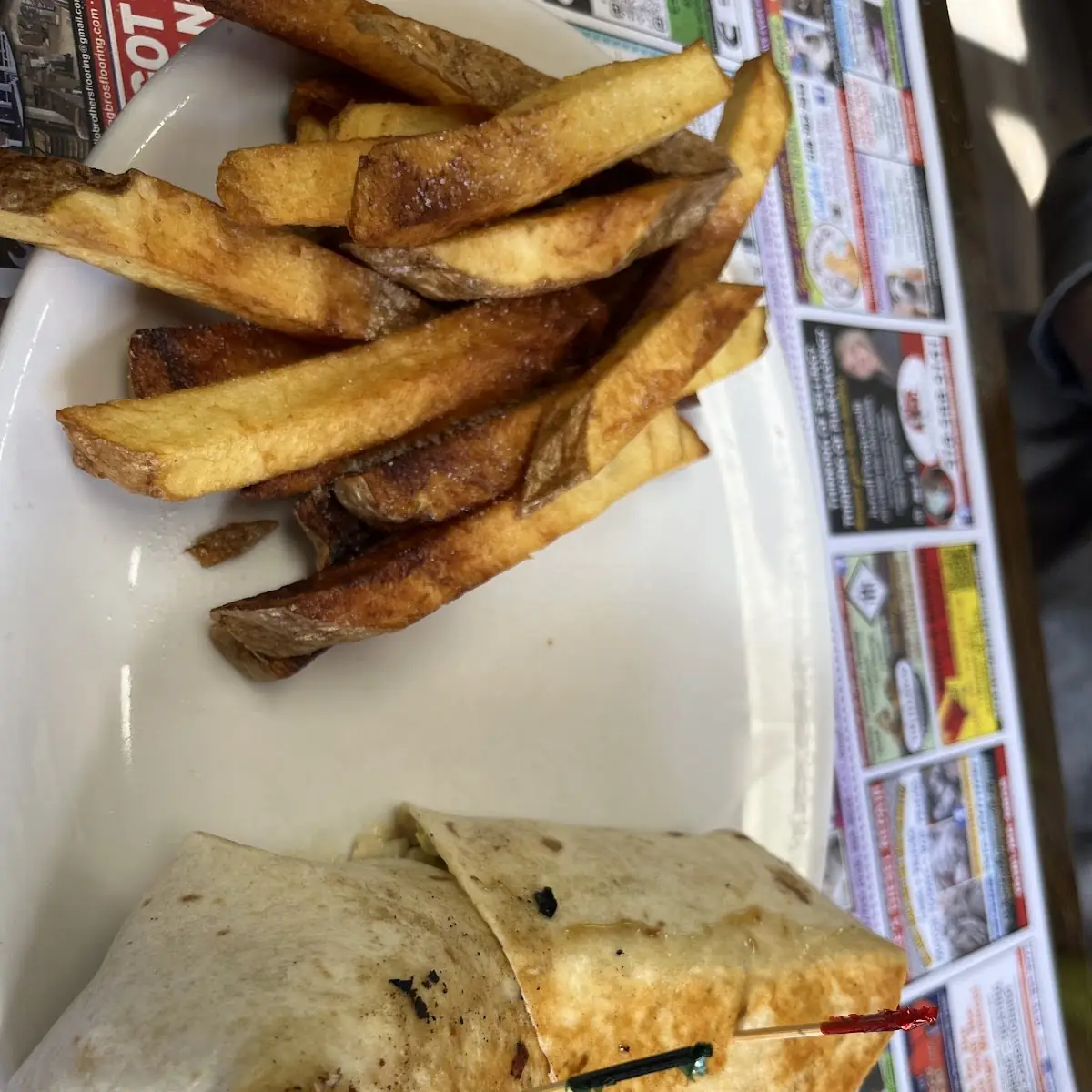 Grilled Chicken Caesar Wrap