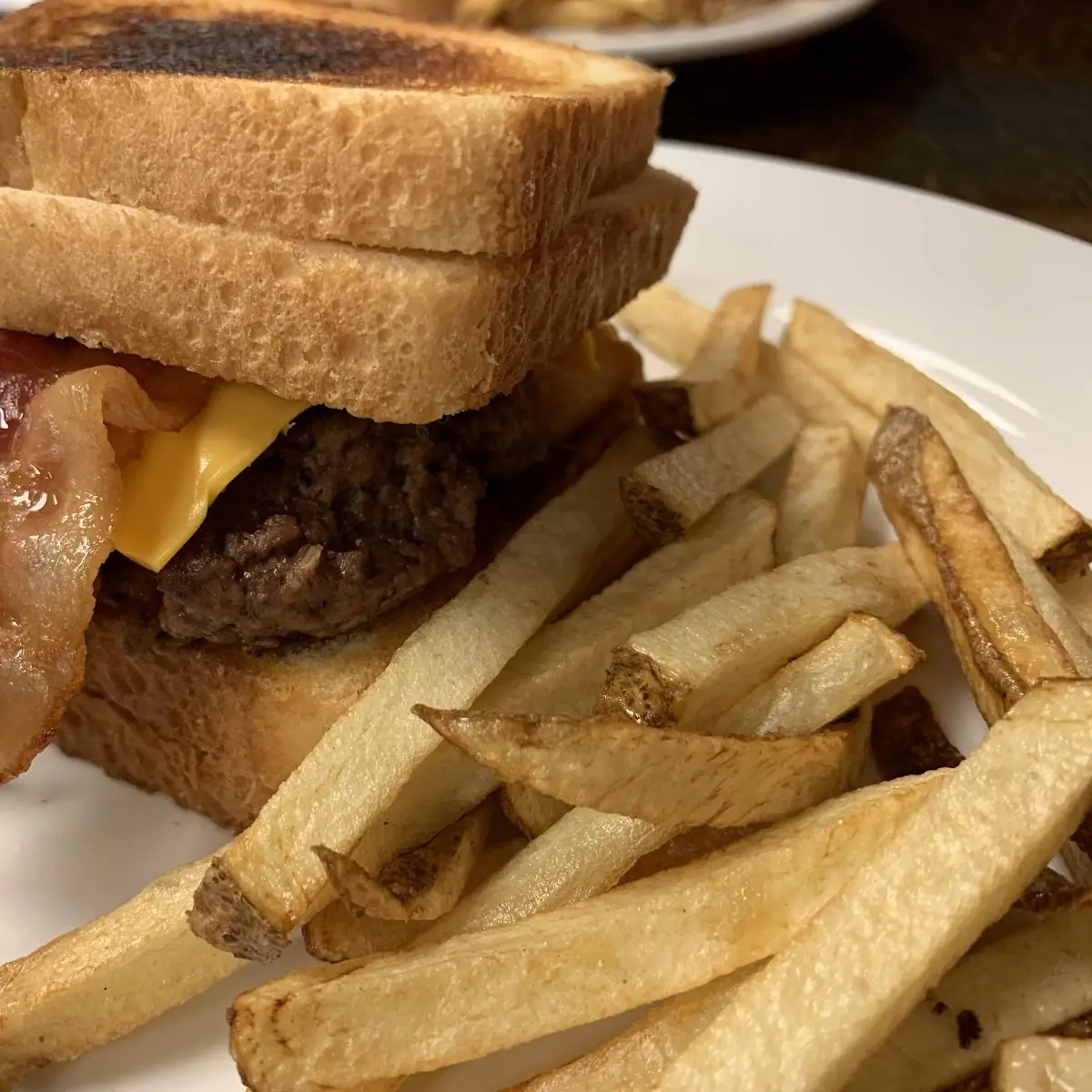 Grilled Cheese Bacon Cheeseburger