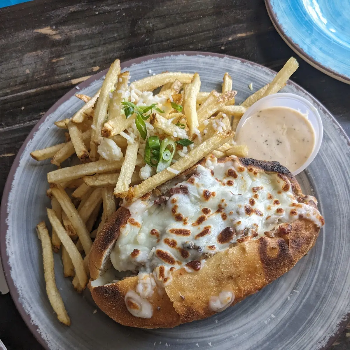 Steak Sandwich with Truffle Fries