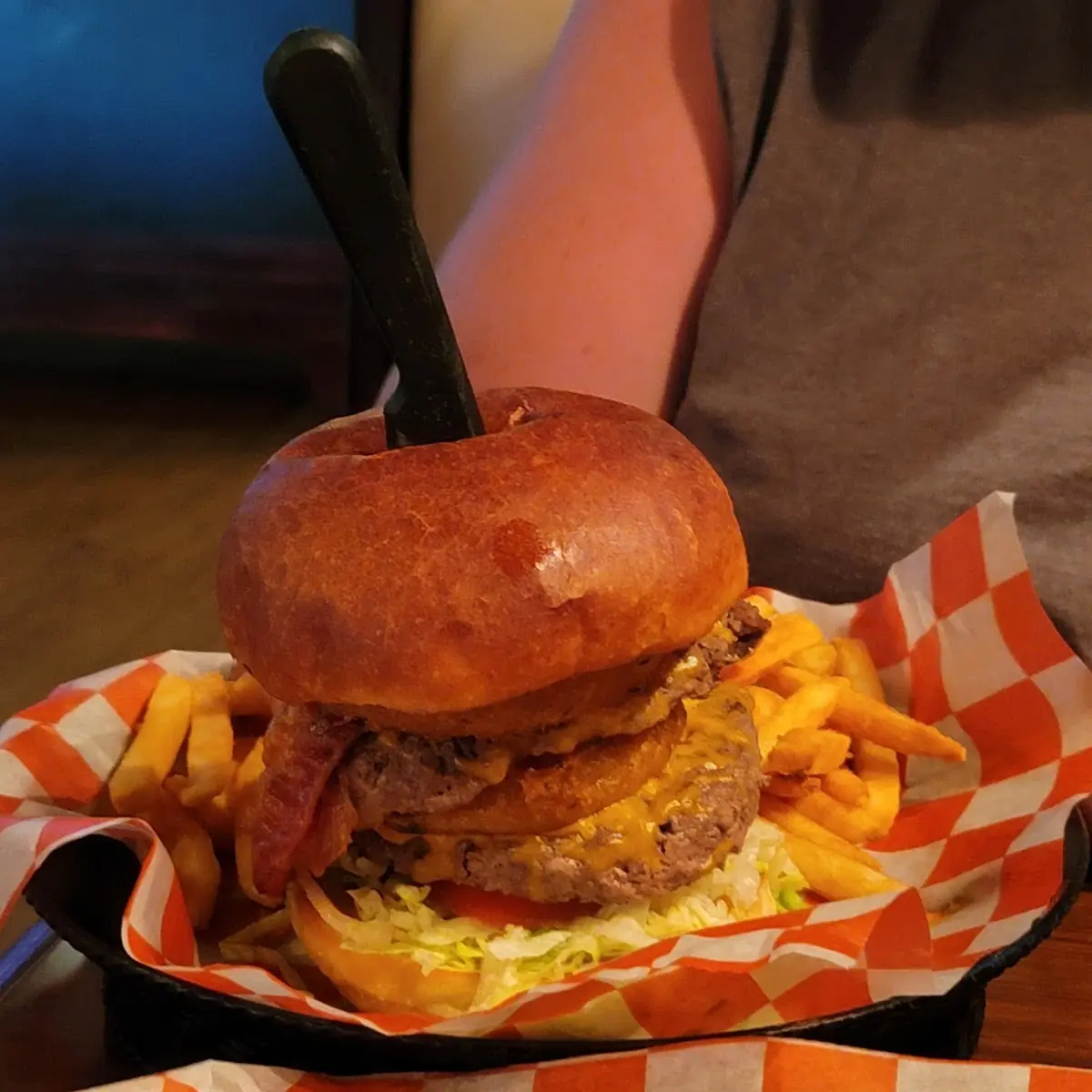 Wild Side Burger and Fries