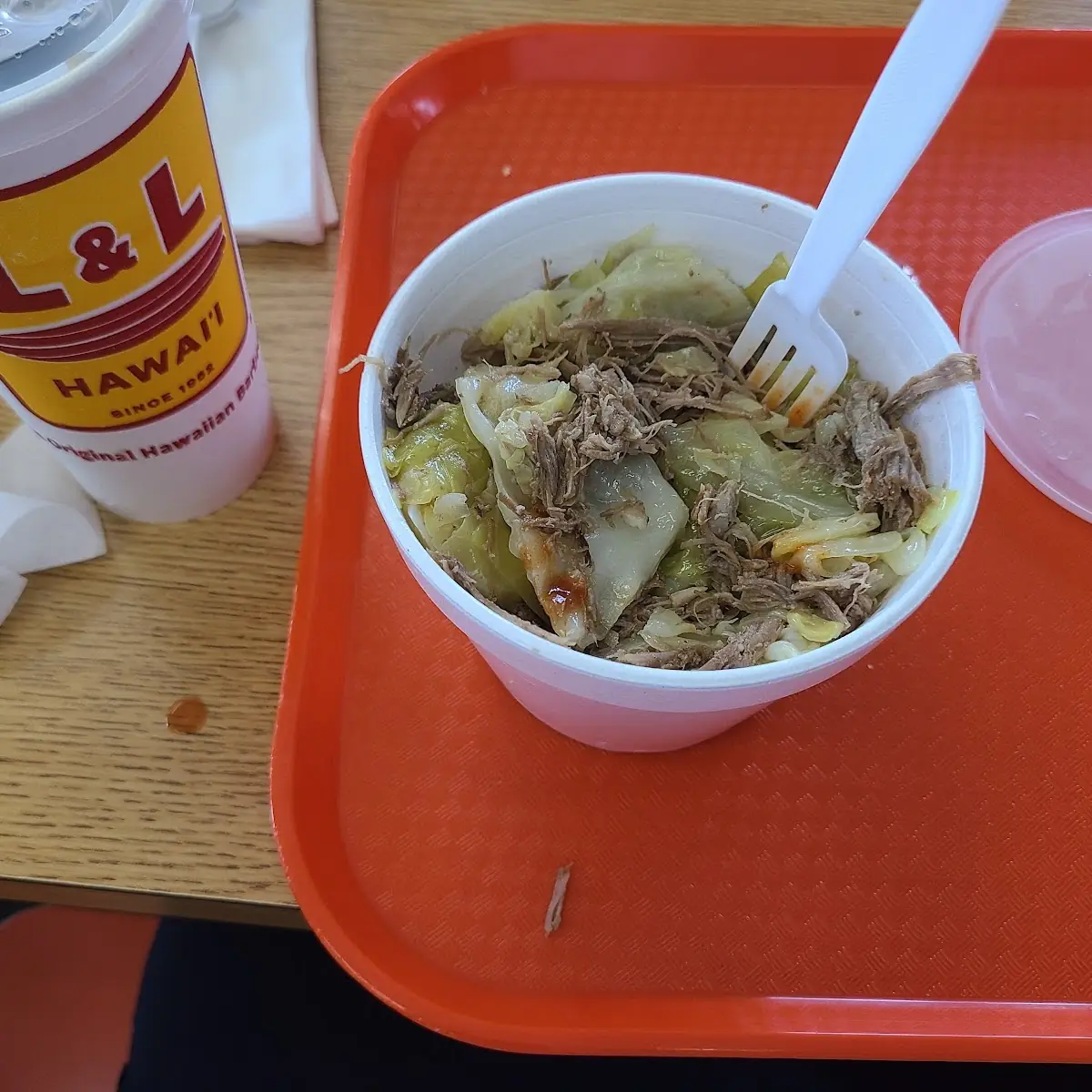 Smoke Pork with Cabbage Bowl