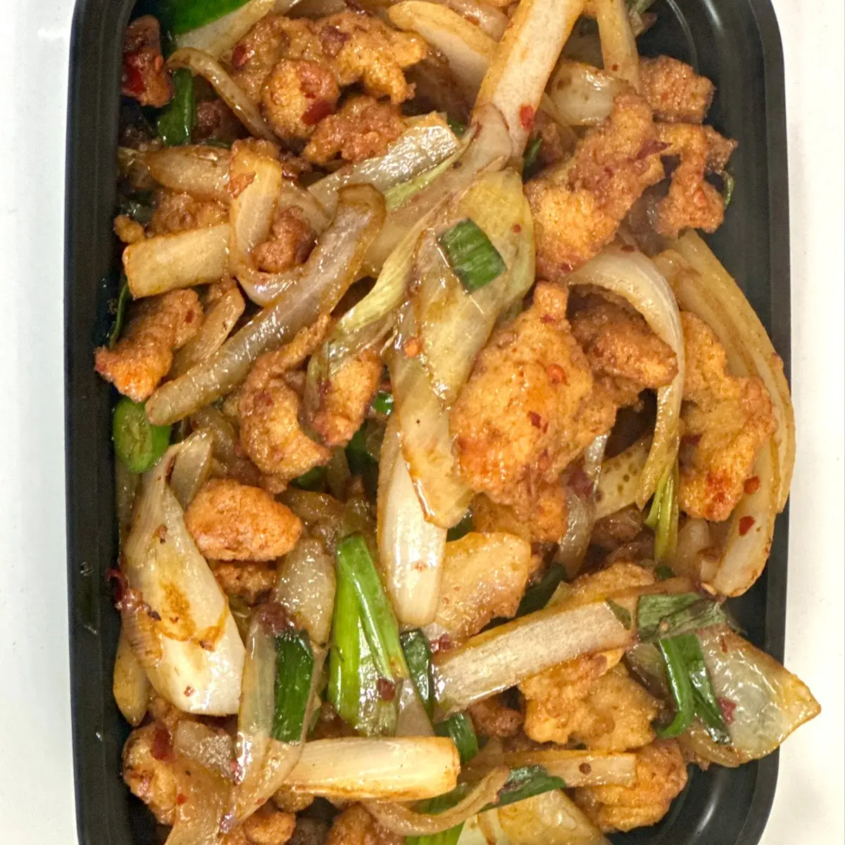 L63. Crispy Chicken with Garlic Sauce (L鱼香脆皮鸡)