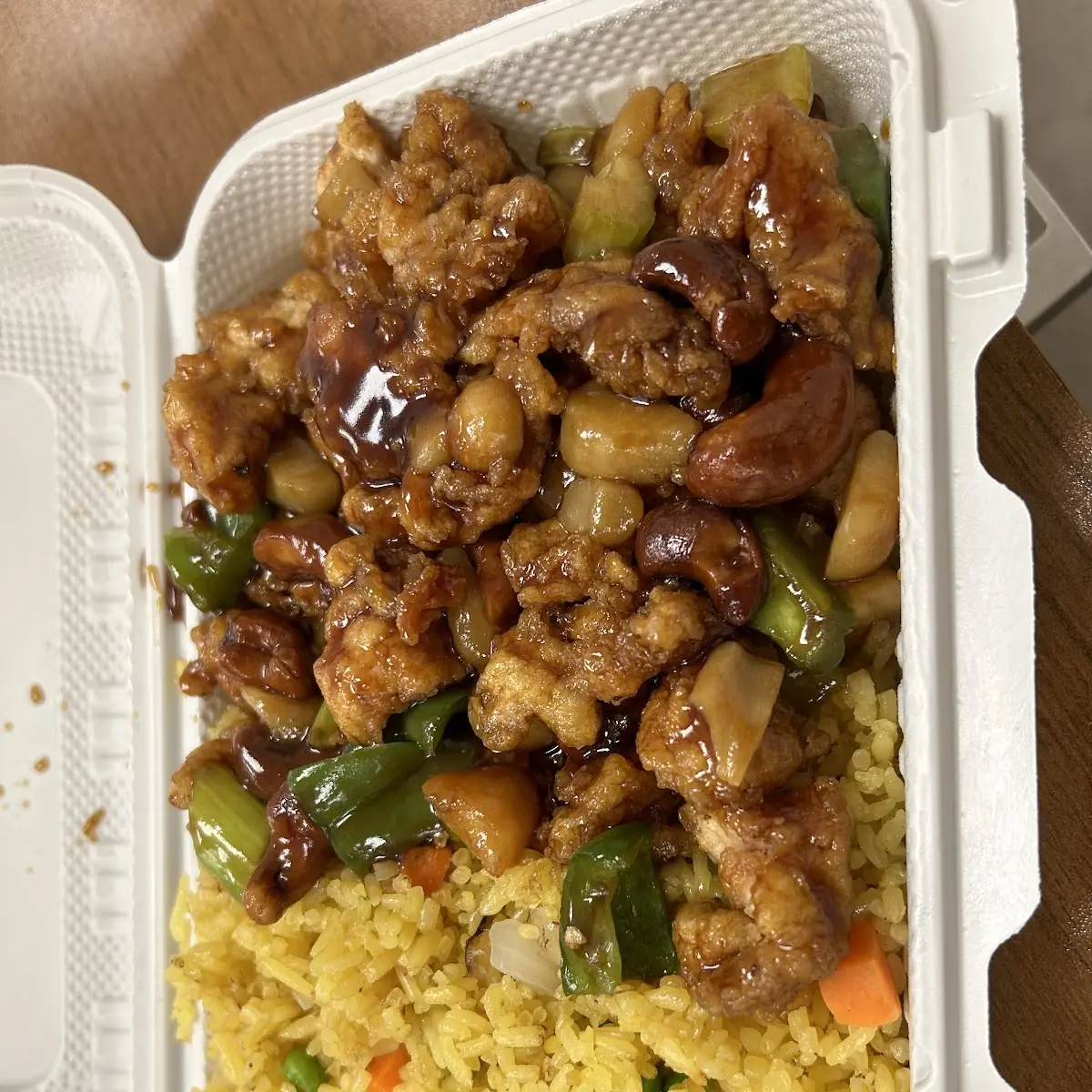 Sesame Chicken Fried Rice