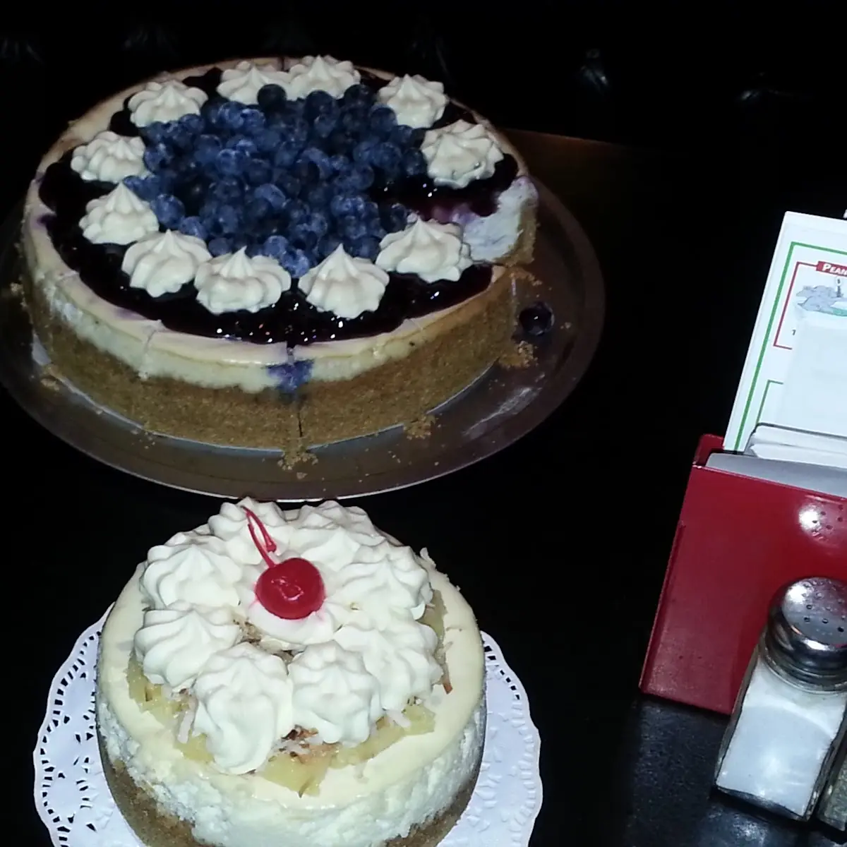 Pina Colada and Blueberry