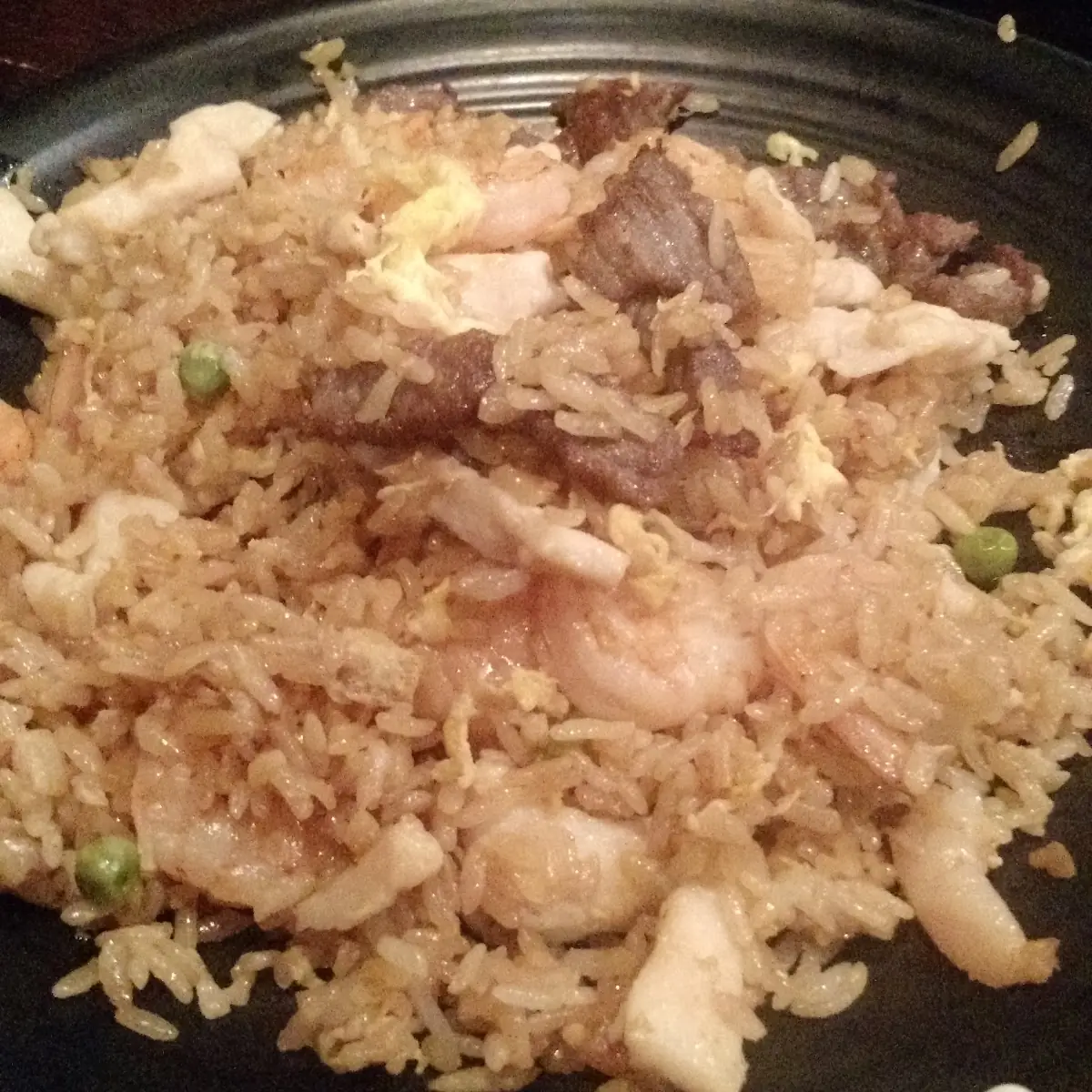 Beef and Shrimp Fried Rice