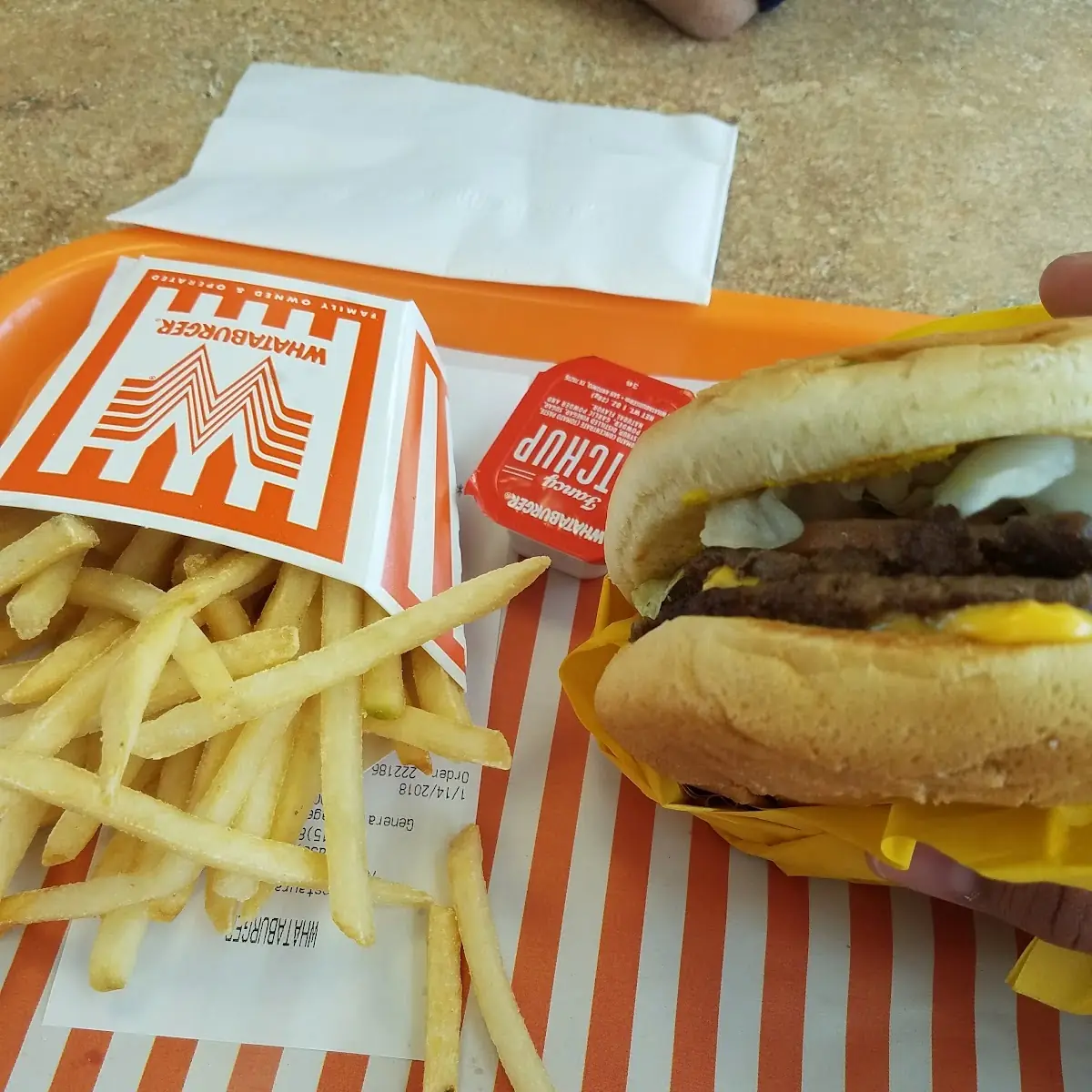 Green Chili Double Cheeseburger