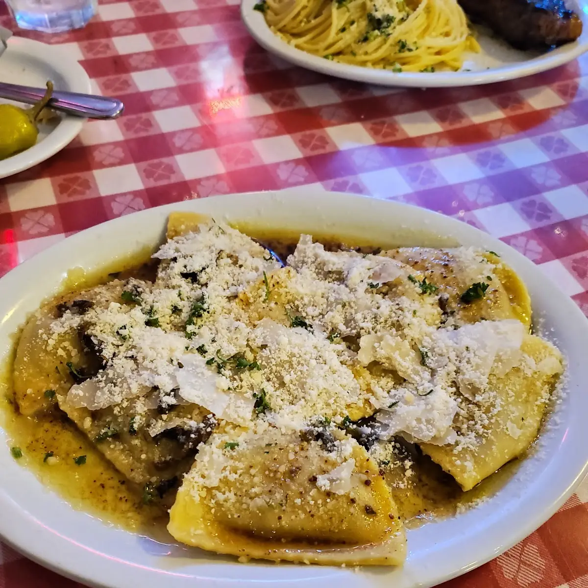 Wild Mushroom Agnolotti Half Moon Ravioli