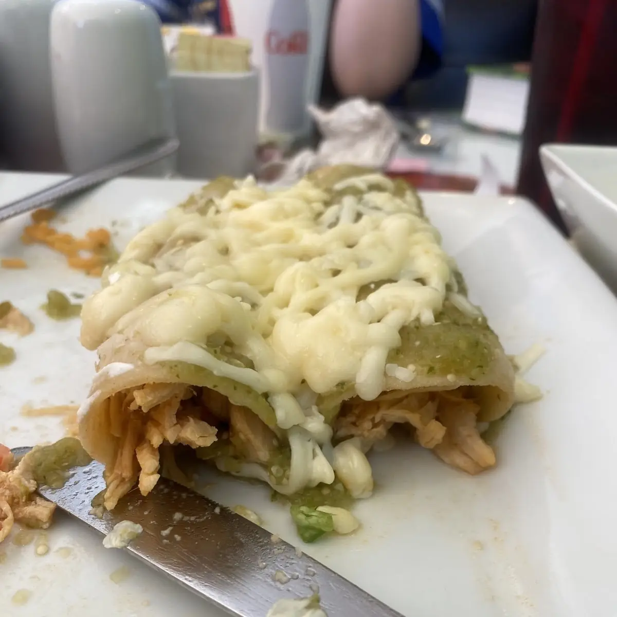 Enchiladas Verdes