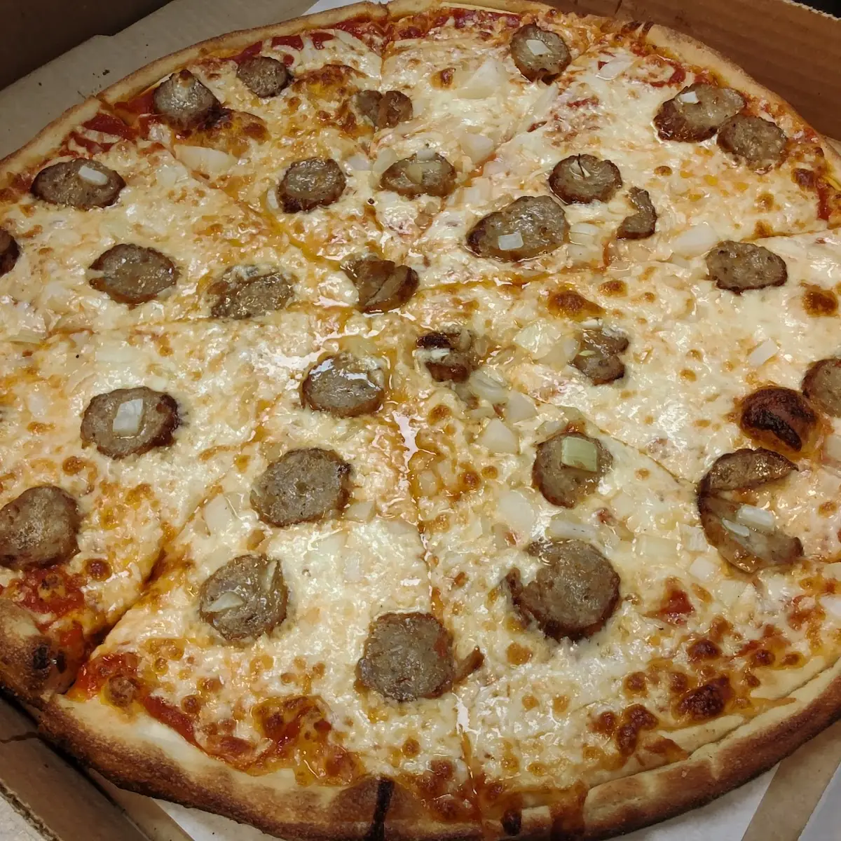 Meatball Parmigiana Pizza