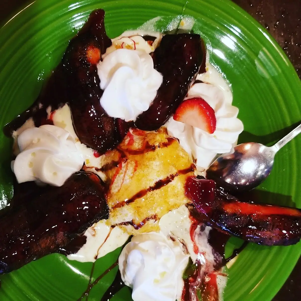 Fried Bananas w Ice Cream