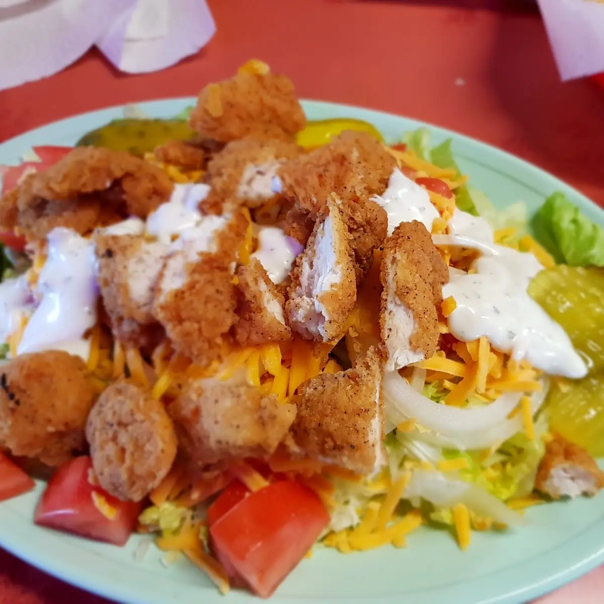 Fried Chicken Salad