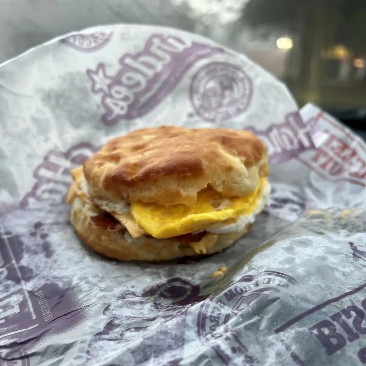 Bacon Egg Cheese Biscuit