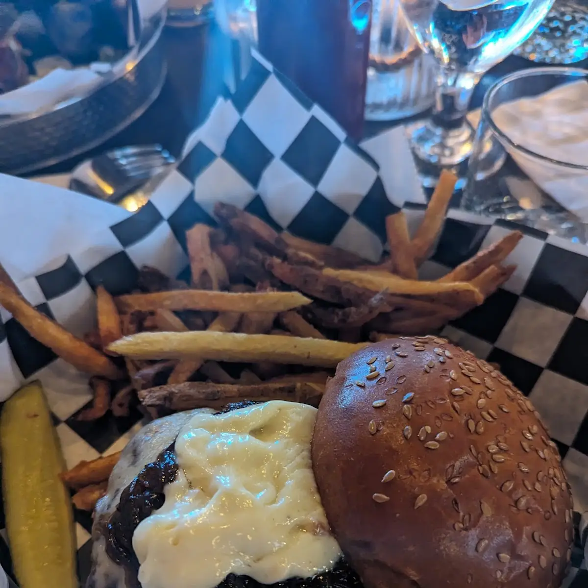 Bacon Egg and Cheese Burger