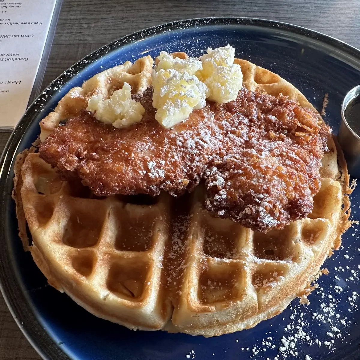Fried Chicken Belgian Waffle