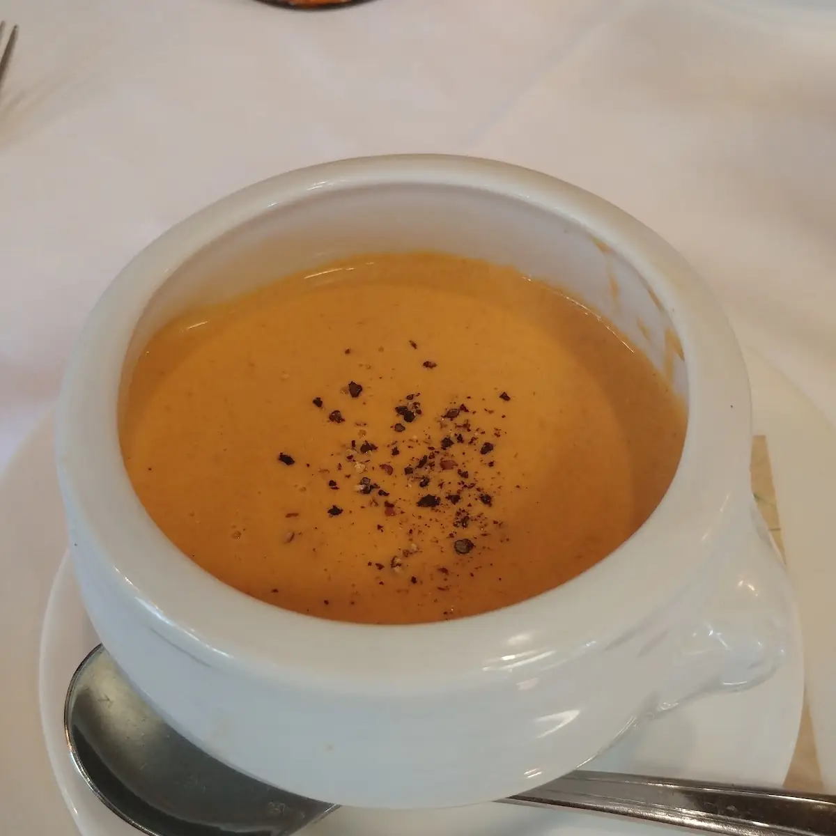 Brandied Lobster Bisque