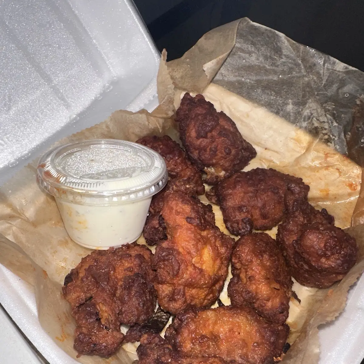 Breaded Wings (10)