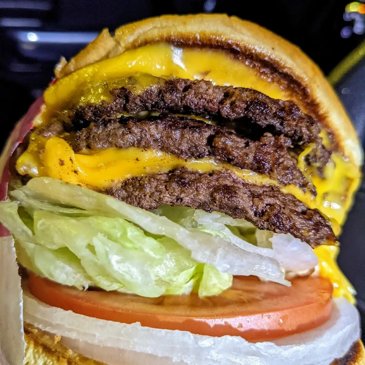 Triple Cheeseburger