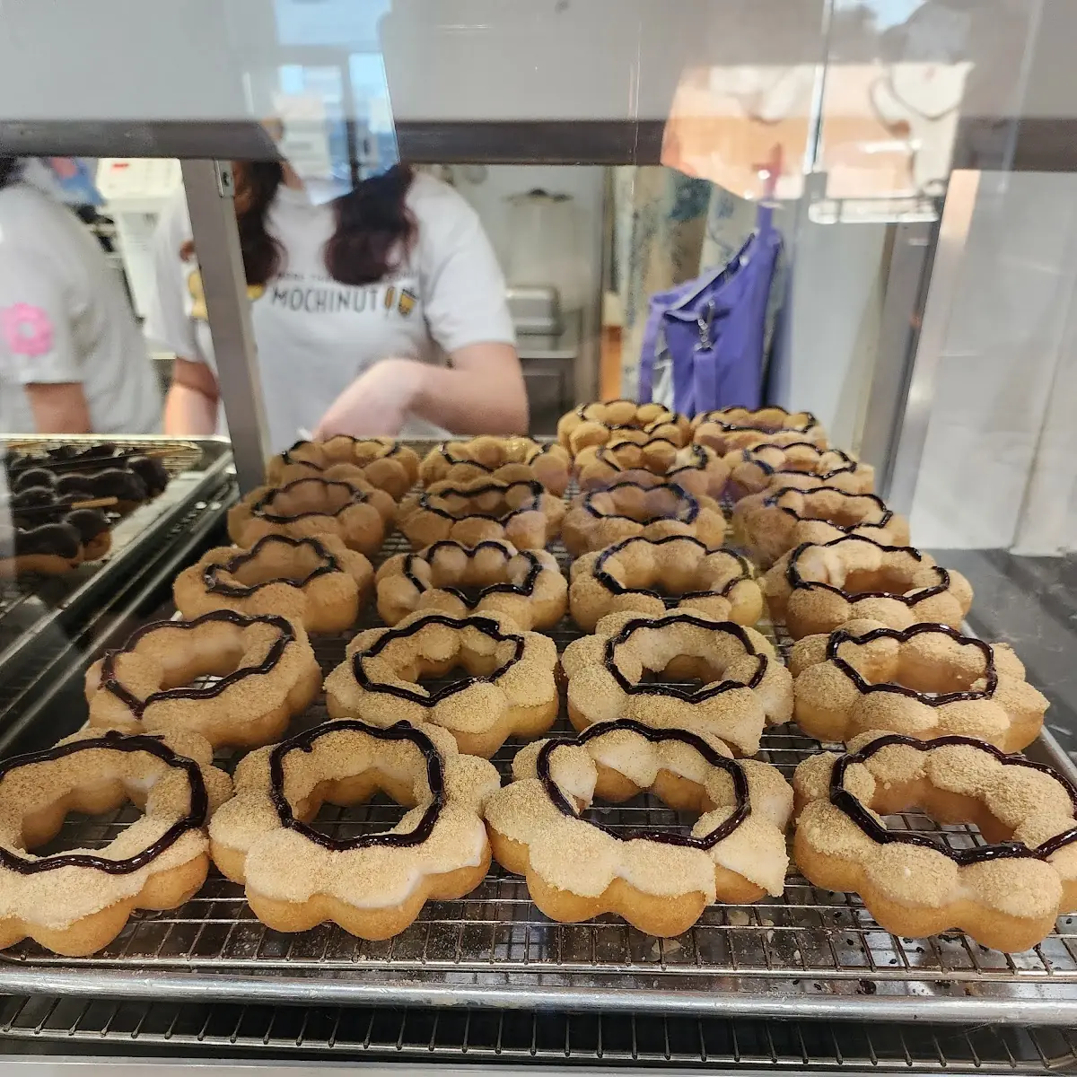 Blueberry Cheesecake Mochi Donut