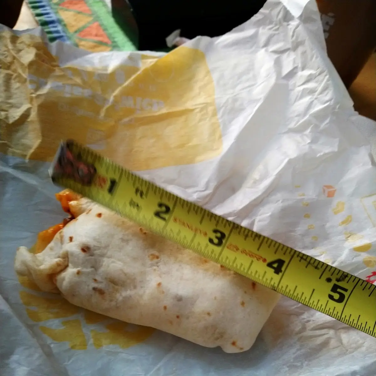 Egg-Normis Burrito Supreme All 4 Inches