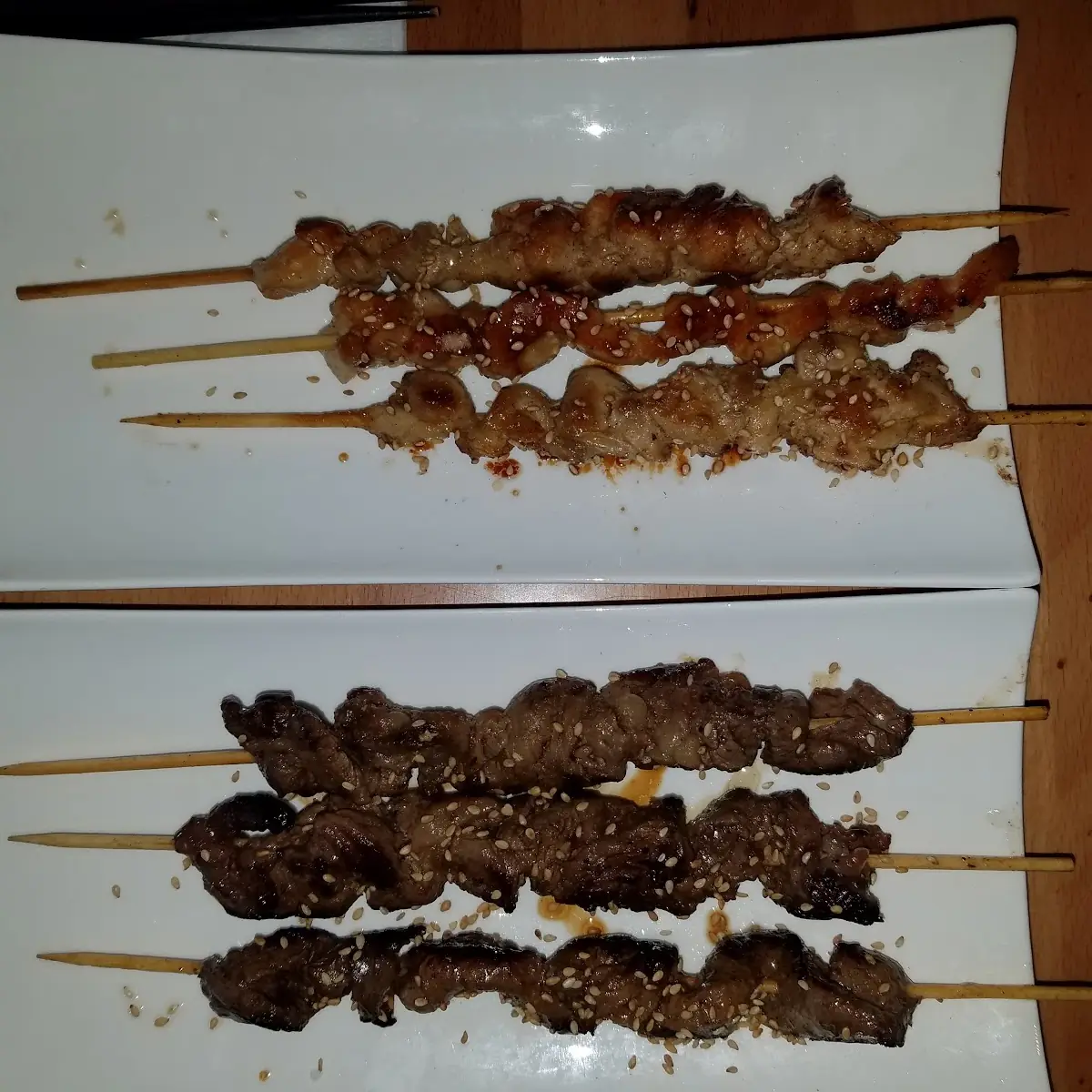 Beef and Chicken Yaki