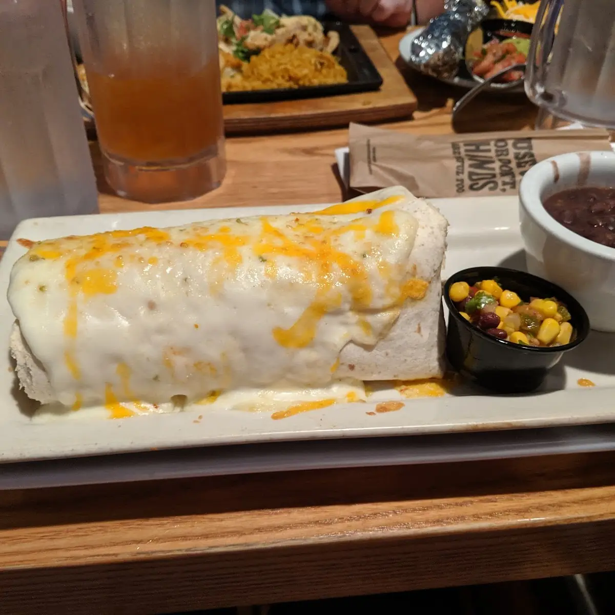 Smothered Prime Rib Burrito