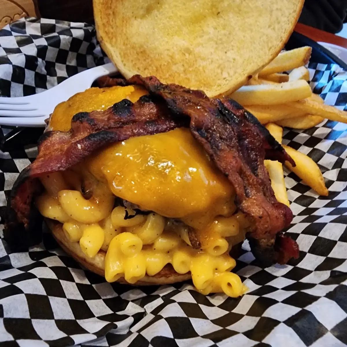 Mac and Cheese Burger