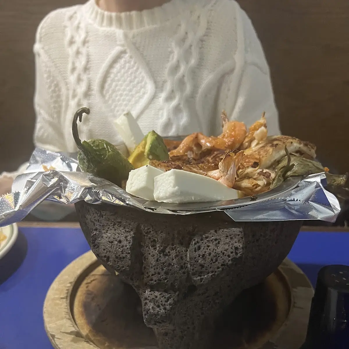 Seafood Molcajete