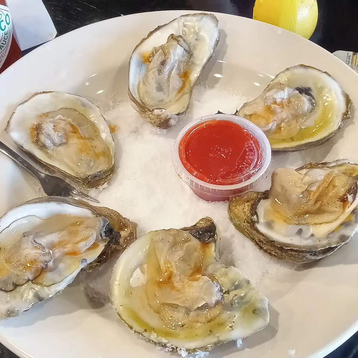 Oysters on Half Shell