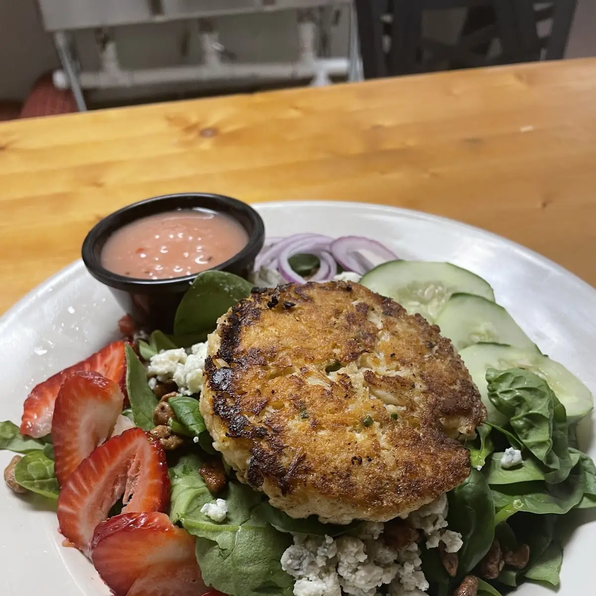 Crab Cakes Sandwich