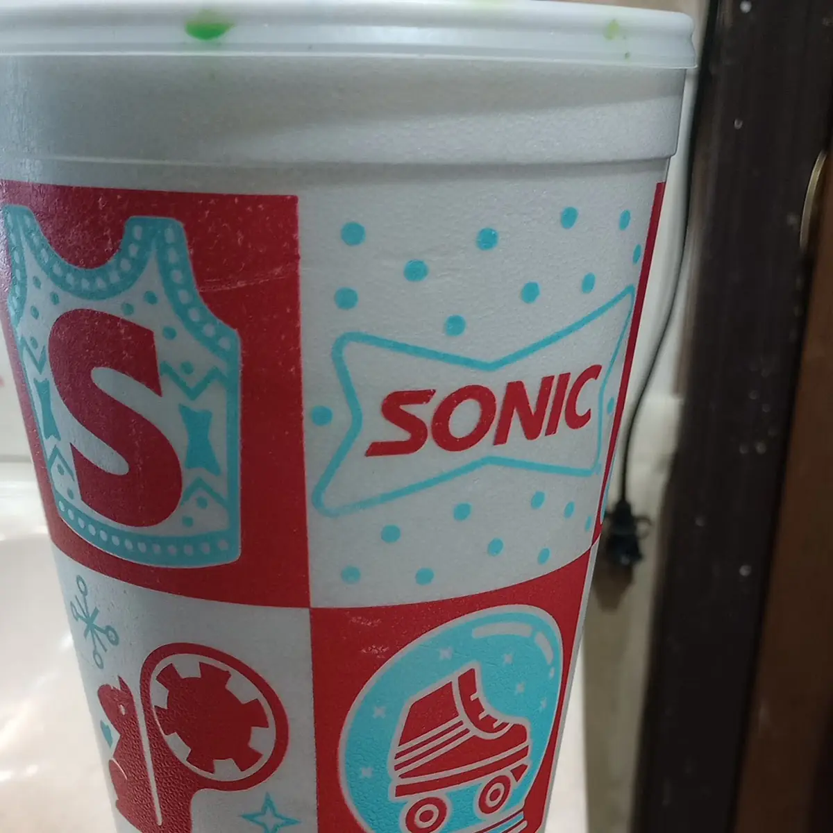 Blue Raspberry Slush with Cherries