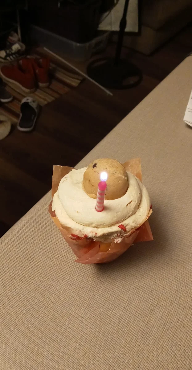 Cookie Dough Cupcake