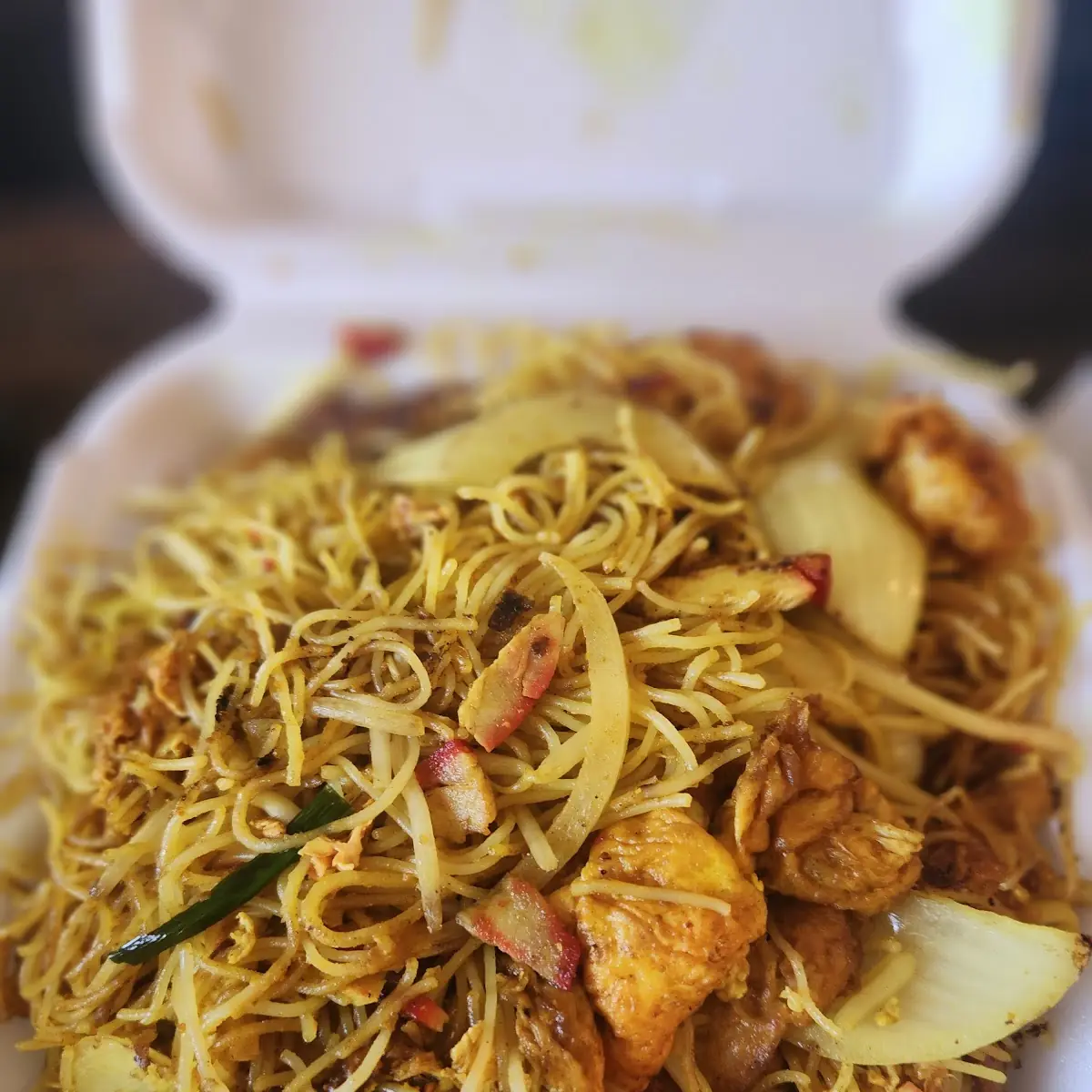 Singapore Noodles with Pork & Shrimp