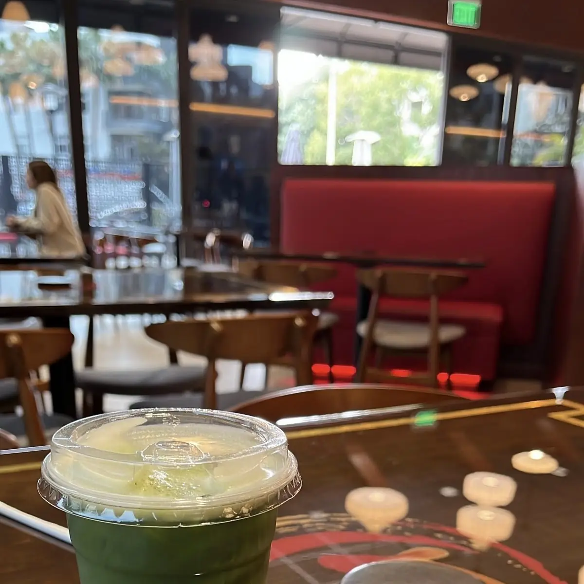 Iced Brown Sugar Matcha Latte