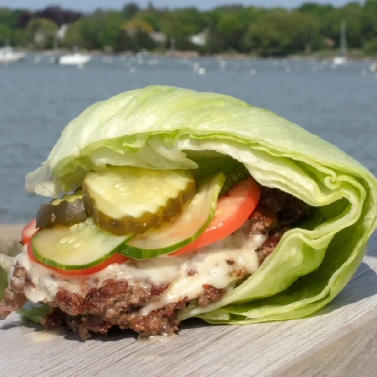 Lettuce Wrap Burger