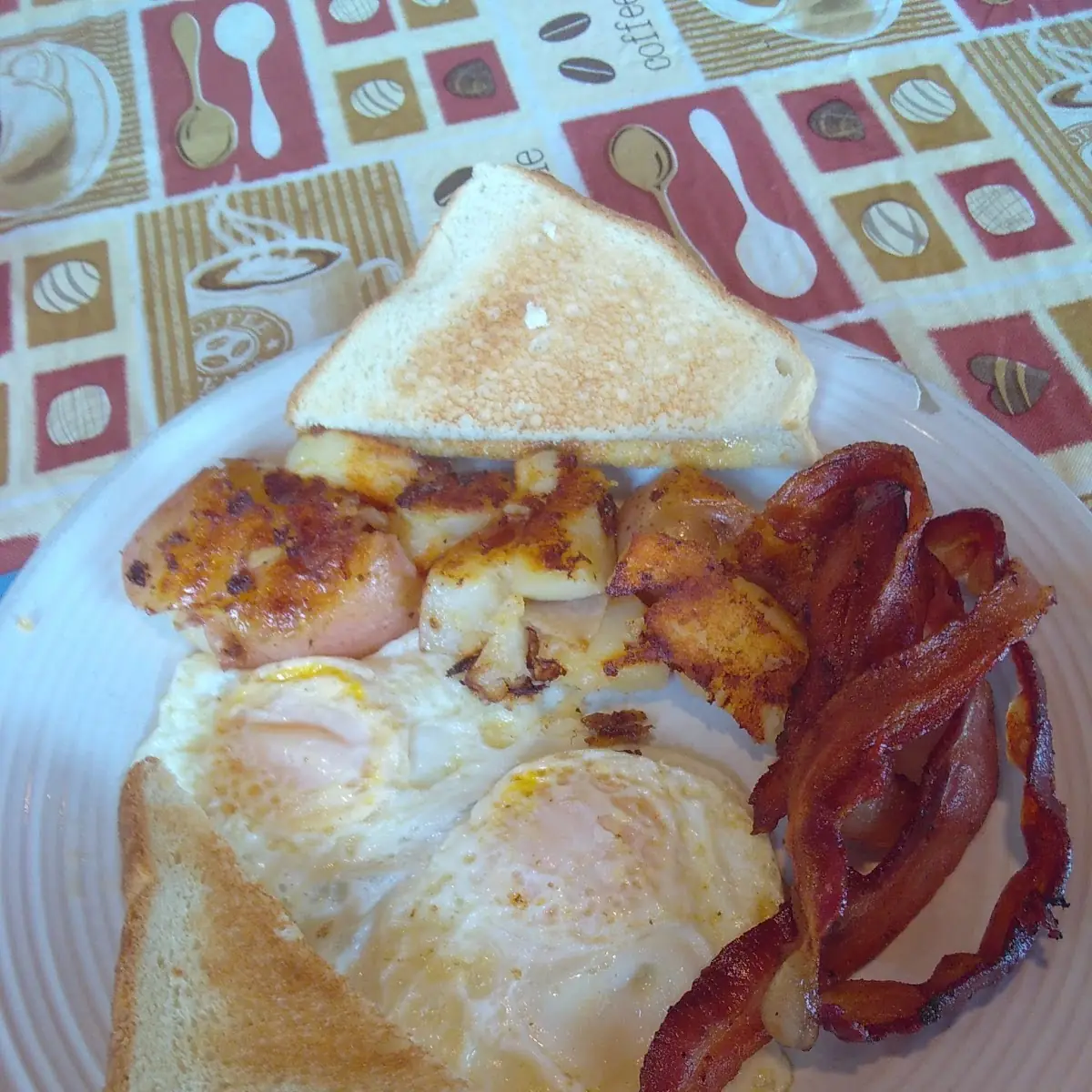 Two Eggs Any Style with Bacon