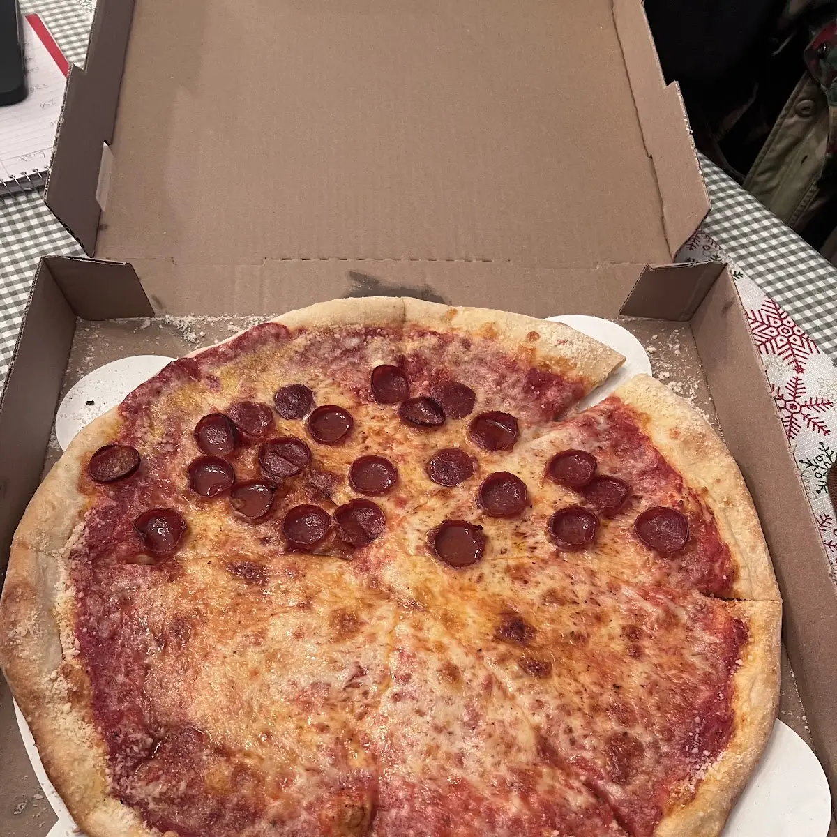 Pizza Half Pepperoni