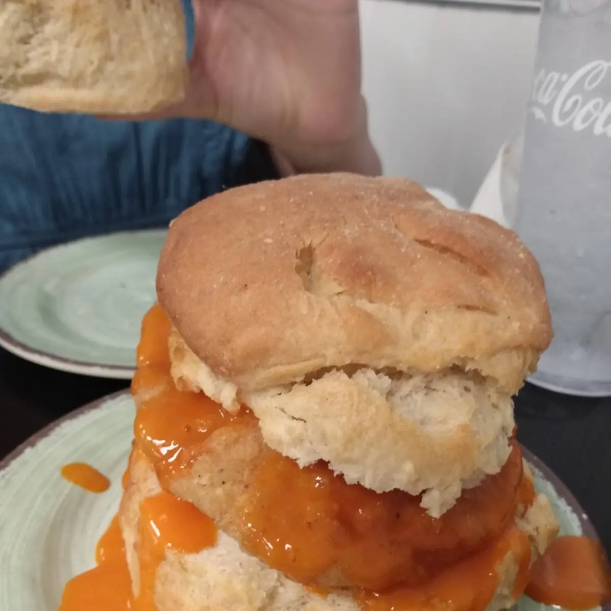Buffalo Chicken Biscuit