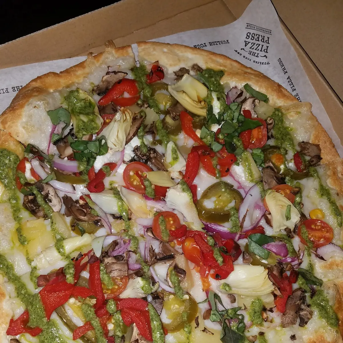 Mediterranean Pizza