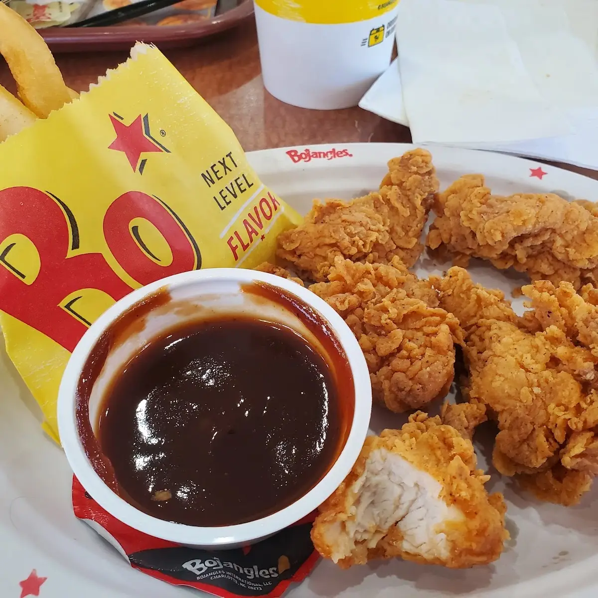 Bo Bites with BBQ Sauce