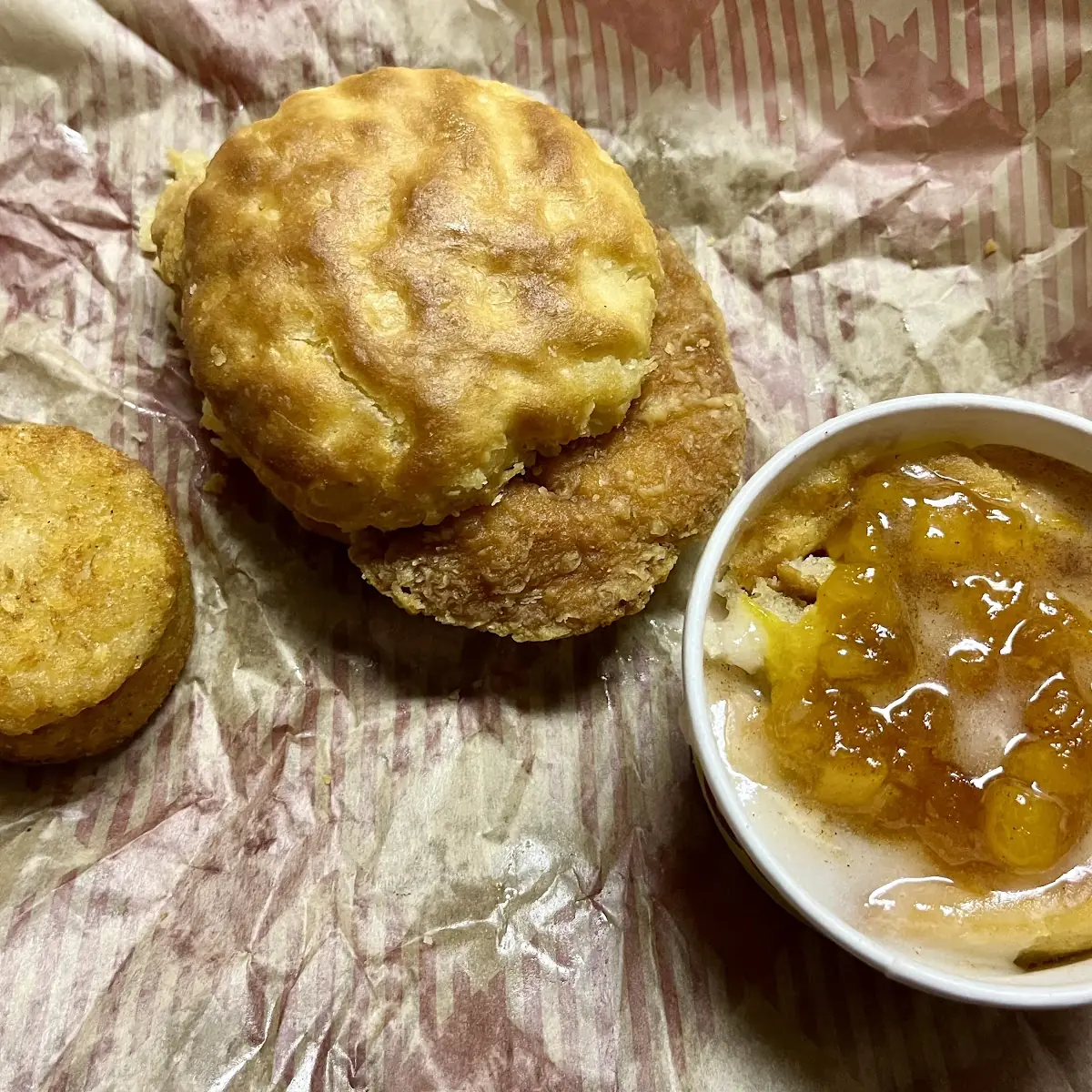 Cajun Chicken Biscuit