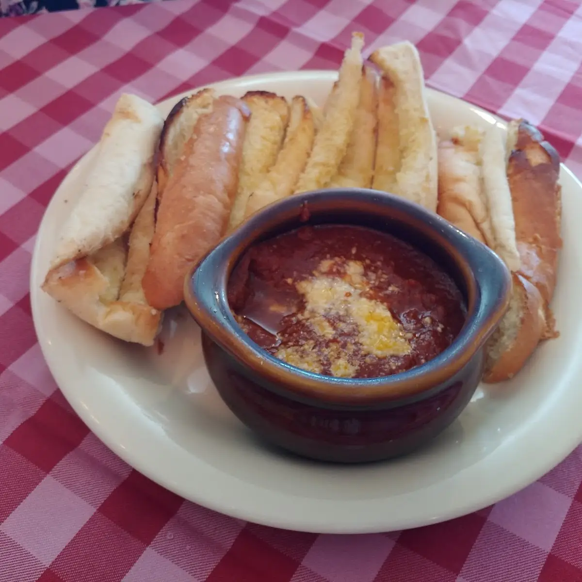 Garlic Bread and Dipping Sauce