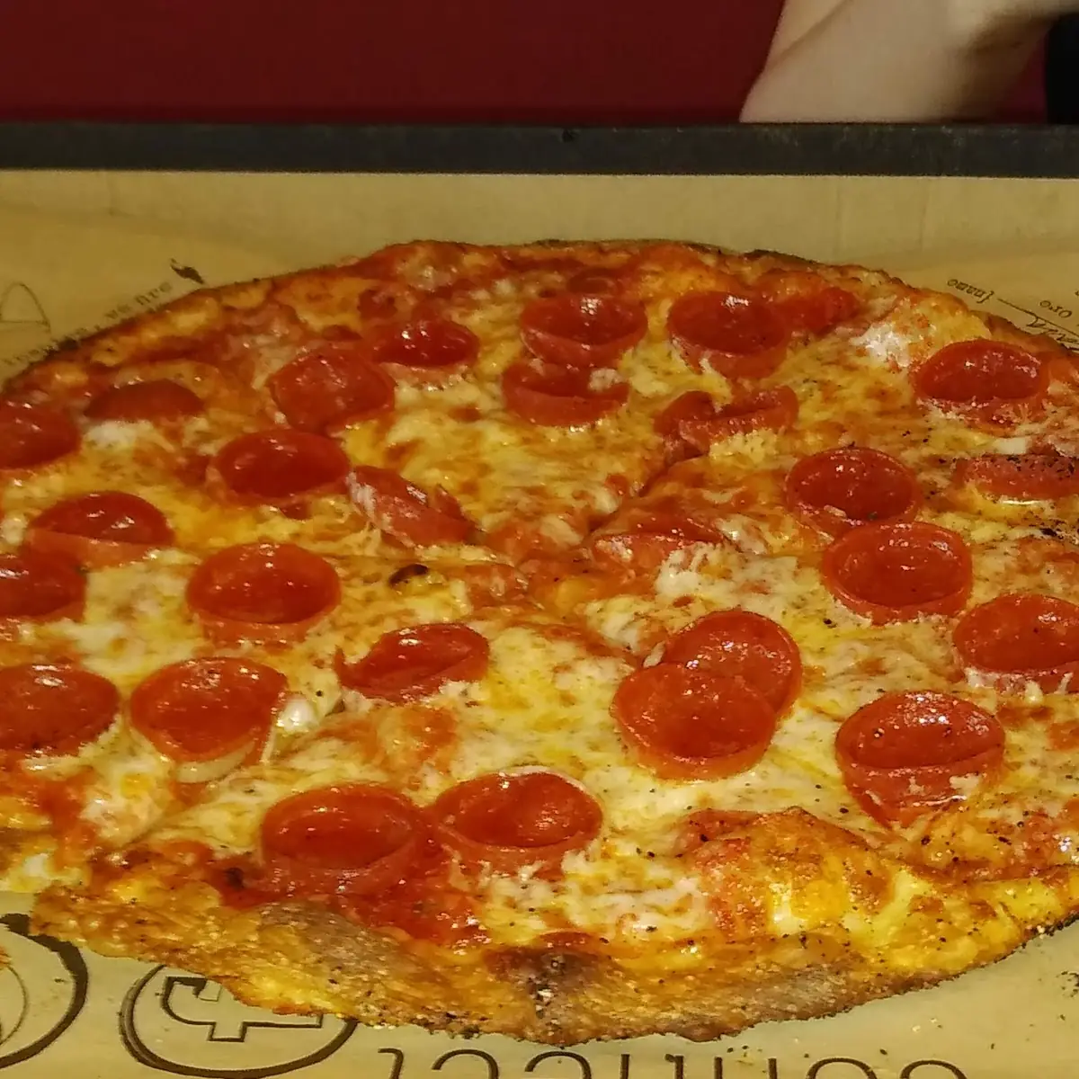 Pepperoni with Tomato Sauce