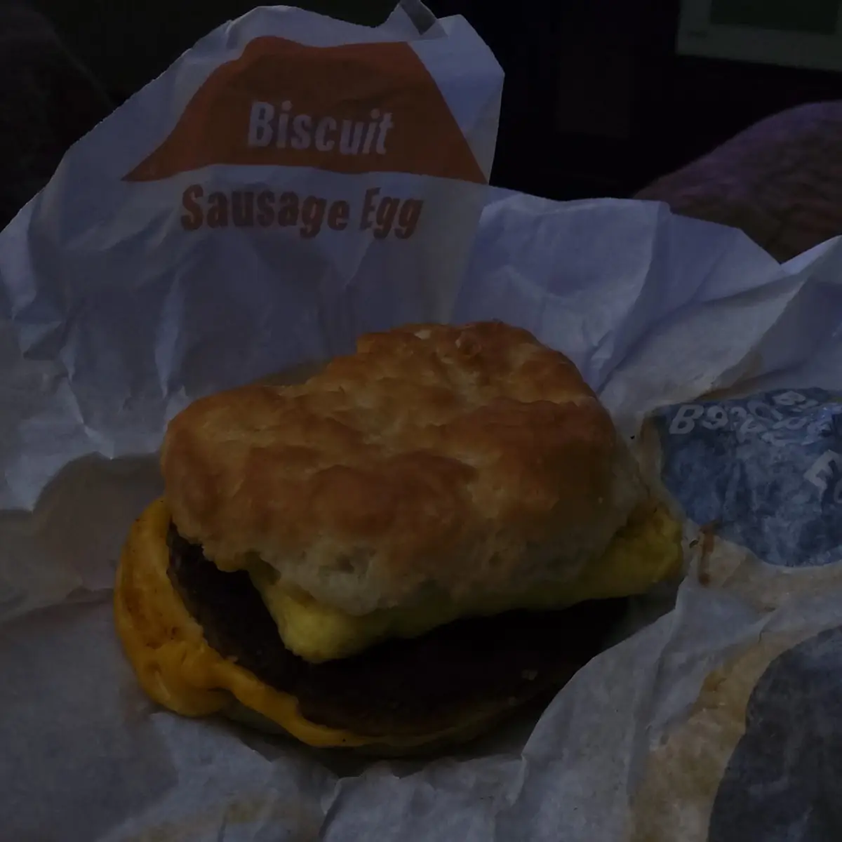 Sausage Egg Cheese Biscuit