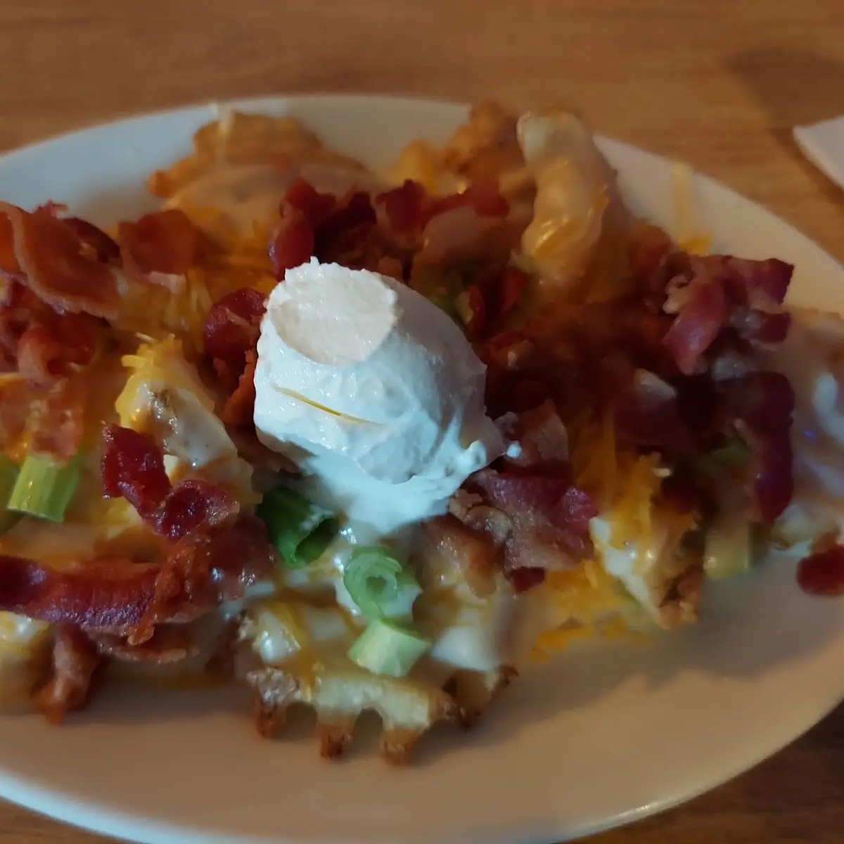 Loaded Waffle Fries