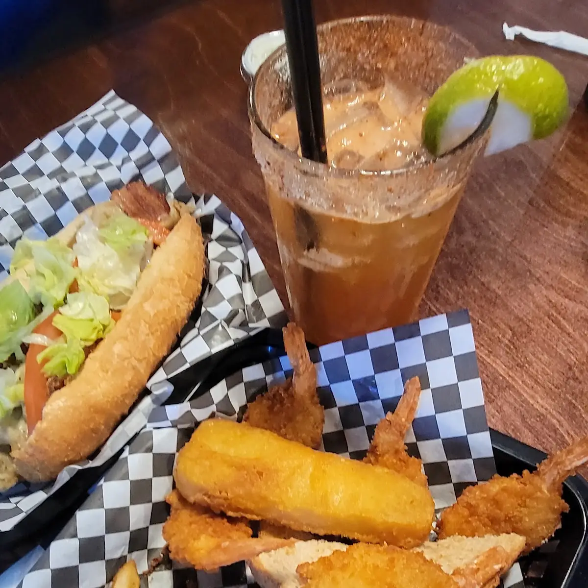 Fish and Shrimp Basket