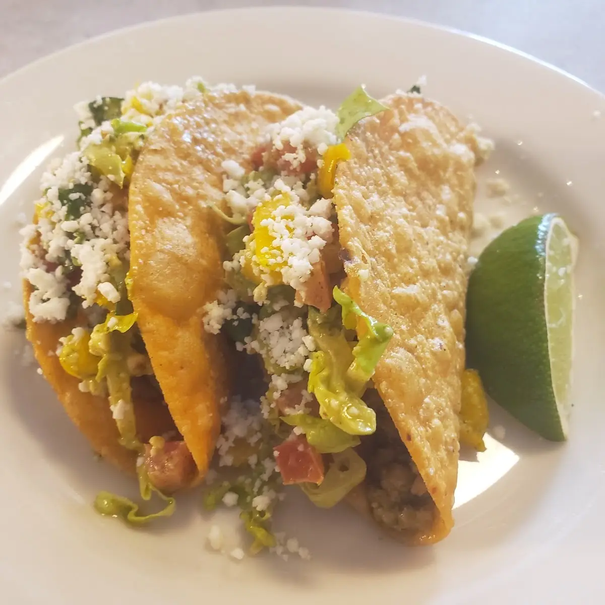 Ricilantro Lime Chicken Tacos