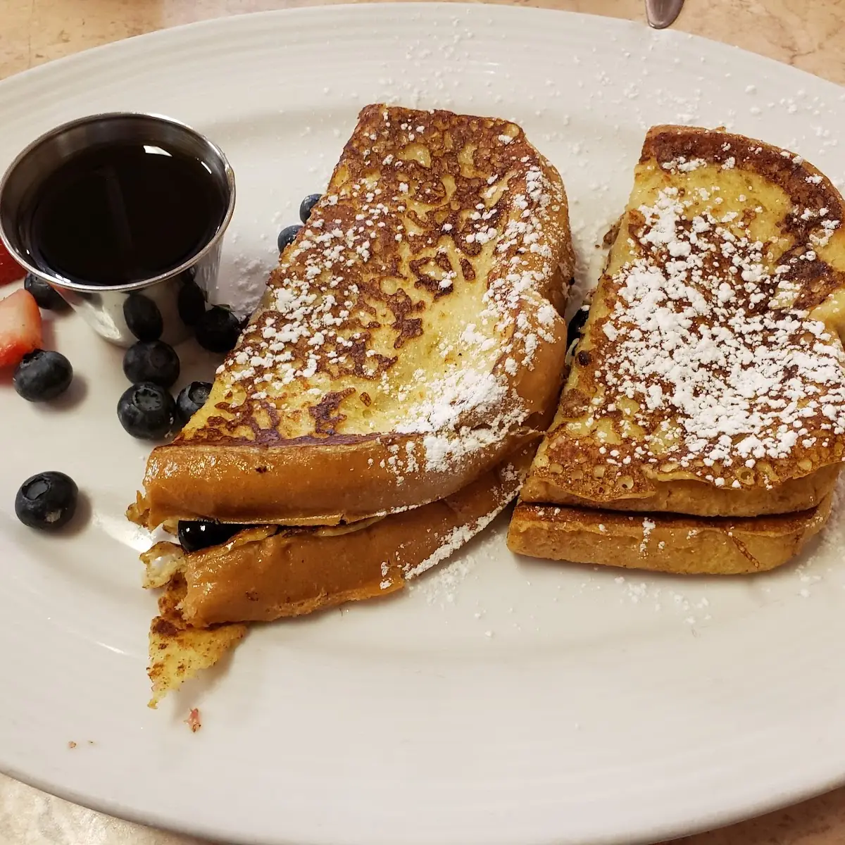 Cream Cheese Stuffed French Toast