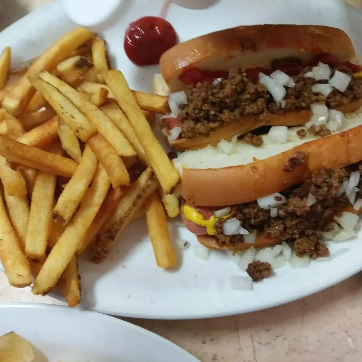 Hot Dog and Fries