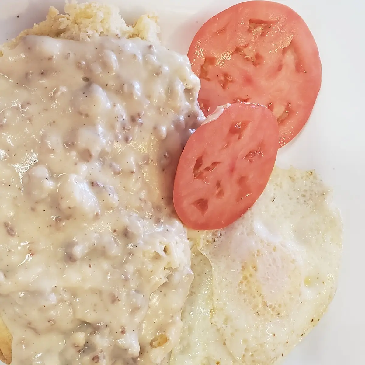 Two Eggs or Homefries with Half Order of Gravy